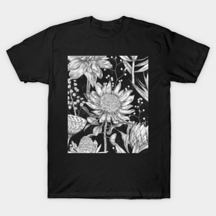 Black & White Garden T-Shirt